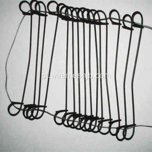 Galvanizado ou PVC Revestido Duplo Loops Binding Wire